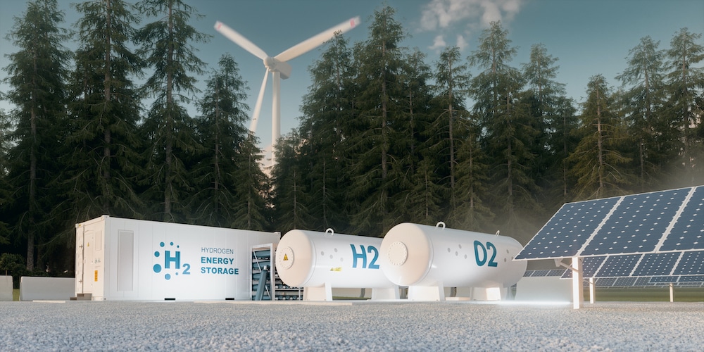 Hydrogen gas detection for green energy applications